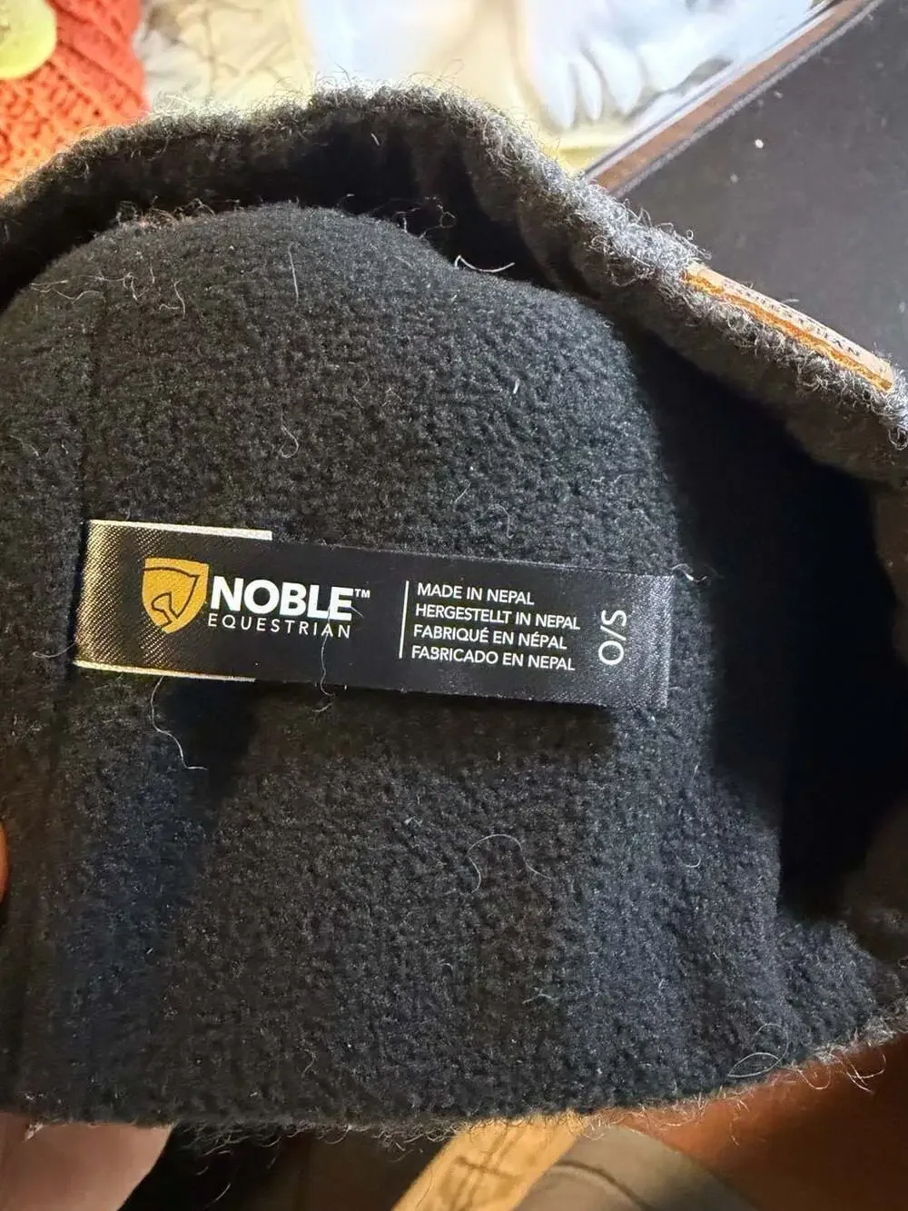 Noble Equestrian Fair Isle Knit Lambswool Beanie Hat